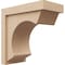 Ekena Millwork 7"W x 14"D x 14"H Classic Emerson Rough Cedar Woodgrain TimberThane Corbel, Primed Tan CORUR07X14X14EMRRCPR - alternate 1